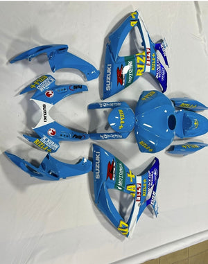 NT Europe  Aftermarket Injection ABS Plastic Fairing Fit for Suzuki GSXR 600/750 2006-2007 Blue