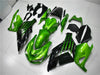 NT Europe Aftermarket Injection ABS Plastic Fairing Fit for Kawasaki ZX14R 2012-2017 Green Black