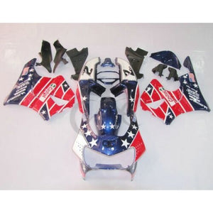 NT Europe ABS Plastics Red Blue Fairing Fit for Honda 1998-1999 CBR919RR CBR900RR 919 u007