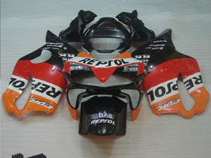 NT Europe Aftermarket Injection ABS Plastic Fairing Fit for Honda CBR600 F4i 2001-2003 Orange Red Black N008