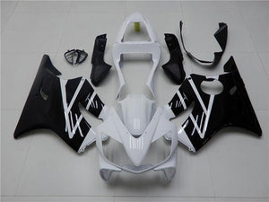 NT Europe Aftermarket Injection ABS Plastic Fairing Fit for Honda CBR600 F4i 2001-2003 White Black