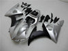 NT Europe Aftermarket Injection ABS Plastic Fairing Fit for Yamaha YZF R6 2003-2005 Silver Black N004