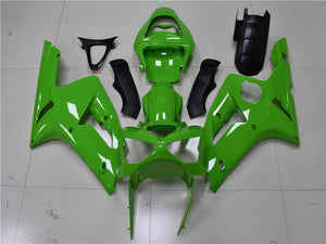 NT Europe Aftermarket Injection ABS Plastic Fairing Fit for Kawasaki ZX6R 636 2003-2004 Green N017