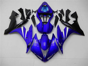 NT Europe Aftermarket Injection ABS Plastic Fairing Fit for Yamaha YZF R1 2004-2006 Blue Black N018