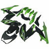 NT Europe ABS Plastics Green Black Fairing Fit for Kawasaki 2015-2016 Z250/300 u001