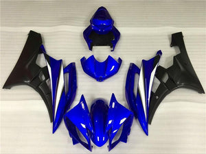 NT Europe Aftermarket Injection ABS Plastic Fairing Fit for Yamaha YZF R6 2006-2007 Blue Black