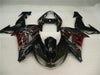 NT Europe Aftermarket Injection ABS Plastic Fairing Fit for Kawasaki ZX10R 2006-2007 Black Gray Red N006