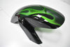 NT Europe Aftermarket ABS Plastic Fairing Fit for Kawasaki EX650R 2006-2010 Green Black N003