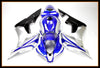 NT Europe Aftermarket Injection ABS Plastic Fairing Fit for Honda 2007 2008 CBR600RR CBR 600 RR Blue Silver Black N066