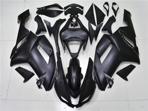 NT Europe Aftermarket Injection ABS Plastic Fairing Fit for Kawasaki ZX6R 636 2007-2008 Matte Black N016