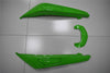 NT Europe Aftermarket ABS Plastic Fairing Fit for Kawasaki EX650R 2009-2011 Green Black N003