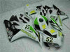 NT Europe Hannespree Injection Molded Green White Fairing Fit for Honda Fireblade 2006 2007 CBR1000RR CBR 1000 RR u096