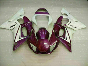 NT Europe Injection Mold Purple White Fairing Fit for Yamaha 1998-2002 YZF R6 g030