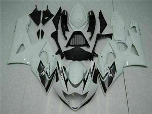 NT Europe Injection Plastic White Set Fairing Fit for Suzuki 2005-2006 GSXR 1000 q049