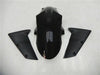NT Europe Fit for Kawasaki 2007 2008 ZX6R Plastic Glossy Black Injection Fairing Set n0q-B