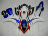 NT Europe Injection New Set White Blue Fairing Fit for Honda Fireblade 2008 2009 2010 2011 CBR1000RR CBR 1000 RR u087