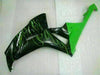 NT Europe Injection Green Flame Black Fairing Fit for Honda Fireblade 2006 2007 CBR1000RR CBR 1000 RR u025