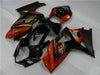 NT Europe Injection Kit Black Fairing ABS Set Fit for Suzuki 2007-2008 GSXR 1000 p044