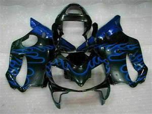 NT Europe Blue Flames Injection Fairing Set Fit for Honda 2001-2003 CBR600 F4I u007