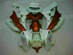 NT Europe Injection White Brown ABS Kit Fairing Fit for Yamaha 2006-2007 YZF R6 g036
