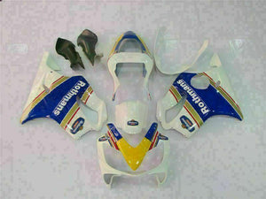NT Europe Injection White Blue Fairing Plastic Fit for Honda 2001-2003 CBR600 F4I u032