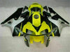 NT Europe Injection Yellow Black Plastic Fairing Fit for Honda 2003 2004 CBR600RR CBR 600 RR u015