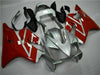 NT Europe Injection Red Silver Fairing Kit Fit for Honda 2001-2003 CBR600 F4I WTH u059