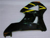 NT Europe Injection Fairing  Black Yellow Kit Fit for ABS Honda CBR929RR 2000-2001 u06