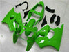 NT Europe Fit for Kawasaki 2000-2002 ZX6R Plastic Glossy Green Injection Fairing t018