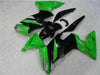 NT Europe Fit for Kawasaki Ninja 650R 2006-2008 ER6F Plastic Green Black Fairing t007