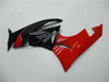 NT Europe Fit for Kawasaki 2009-2012 ZX6R Plastic Red Black Injection Fairing ABS n0d-B