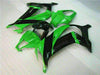 NT Europe Fit for Kawasaki Ninja 2011-2015 ZX10R Green Black Injection Fairing t001