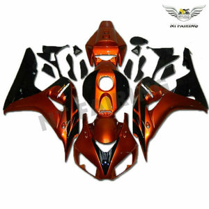 NT Europe Injection Brown ABS Plastic Fairing Fit for Honda Fireblade 2006 2007 CBR1000RR CBR 1000 RR u0123