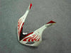 NT Europe Injection Red Flame White Fairing Fit for Honda Fireblade 2006 2007 CBR1000RR CBR 1000 RR l021