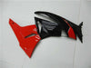 NT Europe Fit for Kawasaki 2009-2012 ZX6R Plastic Red Black Injection Fairing ABS n0d-B