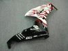 NT Europe Injection Red Flame White Fairing Fit for Honda Fireblade 2006 2007 CBR1000RR CBR 1000 RR l021