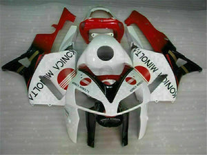 NT Europe Konica Injection White Fairing Fit for Honda 2005 2006 CBR600RR CBR 600 RR Plastic u028