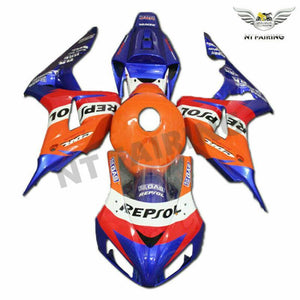 NT Europe Repsol Injection Orange Blue Mold ABS Fairing Fit for Honda Fireblade 2006 2007 CBR1000RR CBR 1000 RR u039