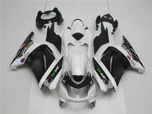NT Europe Fit for Kawasaki 2008-2012 EX250 250R Plastic Black Injection Fairing k029-T