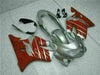NT Europe Red Silver Fairing Injection Fit for Honda 119999-2000 CBR600 F4 ABS Kit