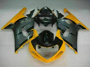 NT Europe Injection Black Yellow Fairing Fit for Suzuki 2001-2003 GSXR 600 750 n079