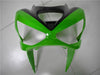 NT Europe Fit for Kawasaki 03-04 ZX6R 636 Plastic Green Black Injection Fairing a007