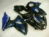 NT Europe Injection Blue Flame Black Fairing Kit Fit for Suzuki 2009-2016 GSXR1000 q022
