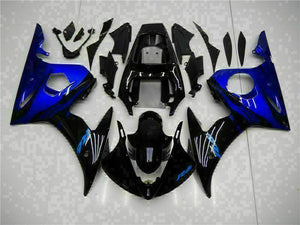 NT Europe Injection Black Blue Fairing Fit for Yamaha YZF 2003-2005 R6 & 06-09 R6S j044