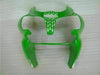 NT Europe Fit for Kawasaki 2000-2002 ZX6R Plastic Green Black Injection Fairing ABS t023