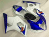 NT Europe Injection Mold White Blue ABS Fairing Fit for Suzuki 2003-2004 GSXR 1000 o013