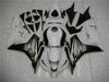NT Europe Injection  White Black Fairing Kit Fit for Honda 2007-2008 CBR600RR u072