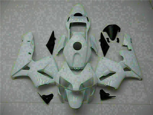 NT Europe Injection Mold White Fairing Set Fit for Honda 2003 2004 CBR600RR CBR 600 RR v005