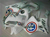NT Europe Injection White Fairing Fit for Honda 2005 2006 CBR600RR CBR 600 RR Plastic u065