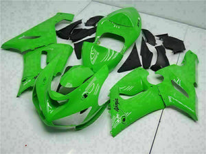 NT Europe Fit for Kawasaki Ninja 2005-2006 ZX6R 636 Green Injection Fairing Kit t010-T